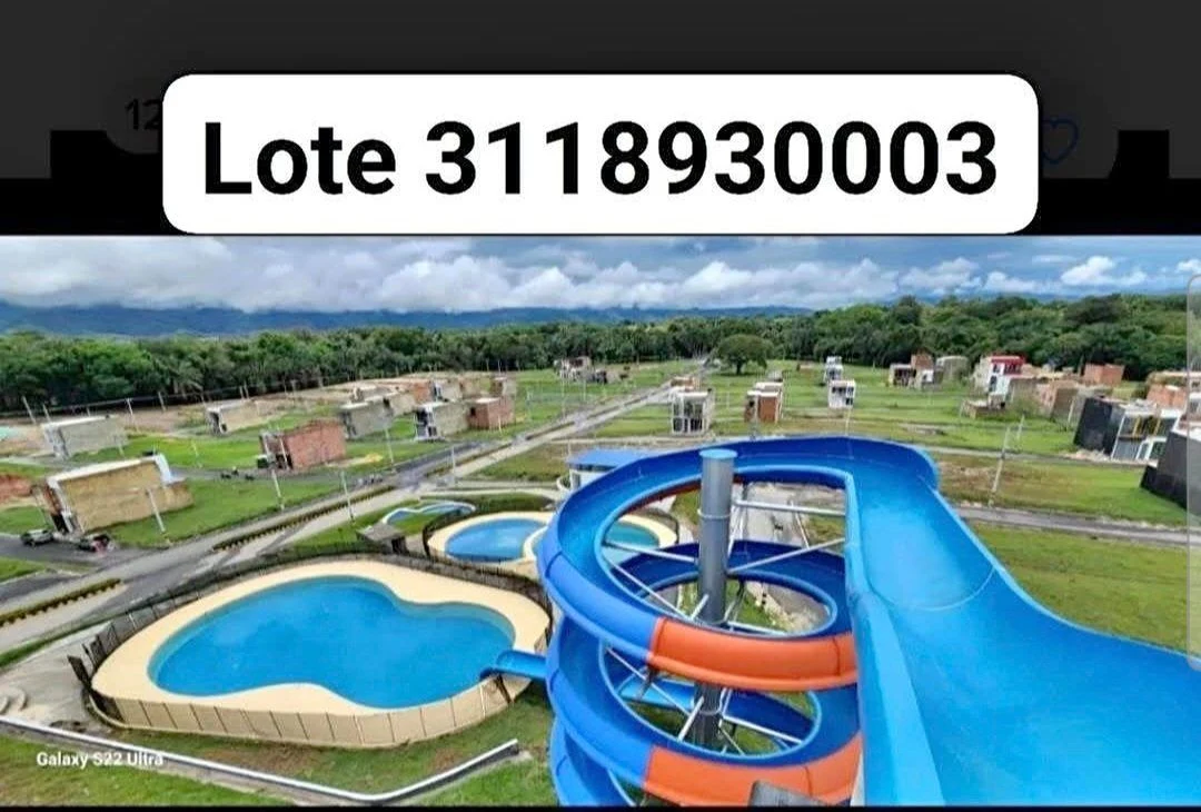 Lote en venta .Esquinero 84m² – Condominio Vacacional urbano con Megatobogán 3118930003