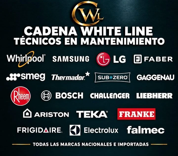Servicio en Bogotá: CADENA WHITE LINE TECNICOS EN MANTENIMIENTO — Colombia Move