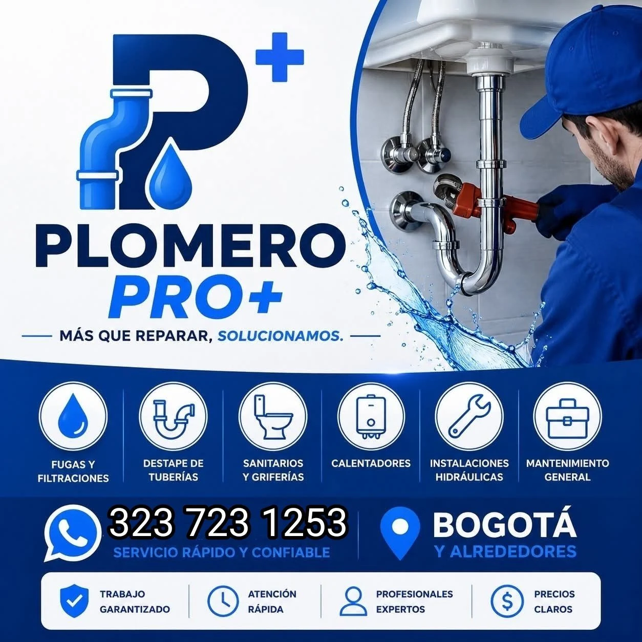 Service in Cedritos, Bogotá: PLUMBERS BELLA SUIZA AND SAN JOSE DE BAVARIA BOGOTÁ — Colombia Move