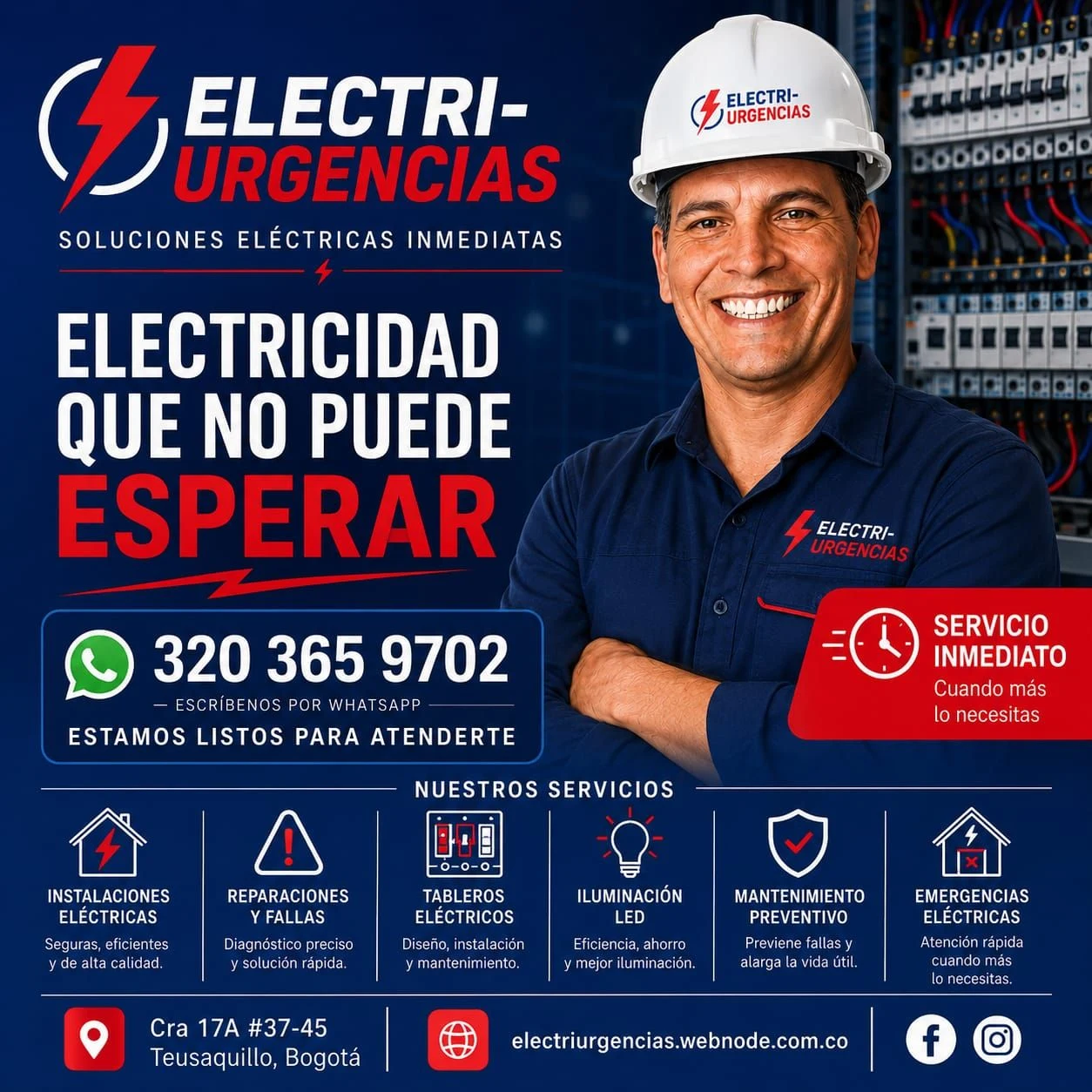 Servicio en Chapinero, Bogotá: Electricista,los Rosales, Galerías, Teusaquillo, Palermo, Parkway, Marly, La soledad, Cataluña, Lourdes, Centro. — Colombia Move