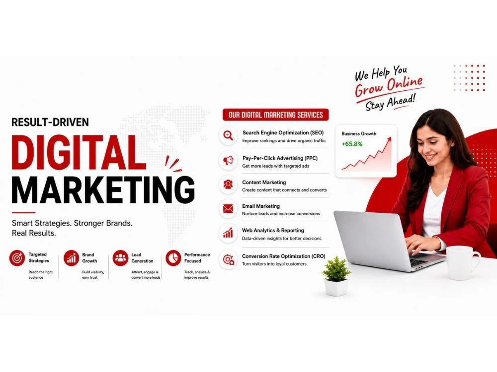 Servicio: Servicios de marketing digital orientados a resultados para hacer crecer tu negocio en línea — Colombia Move