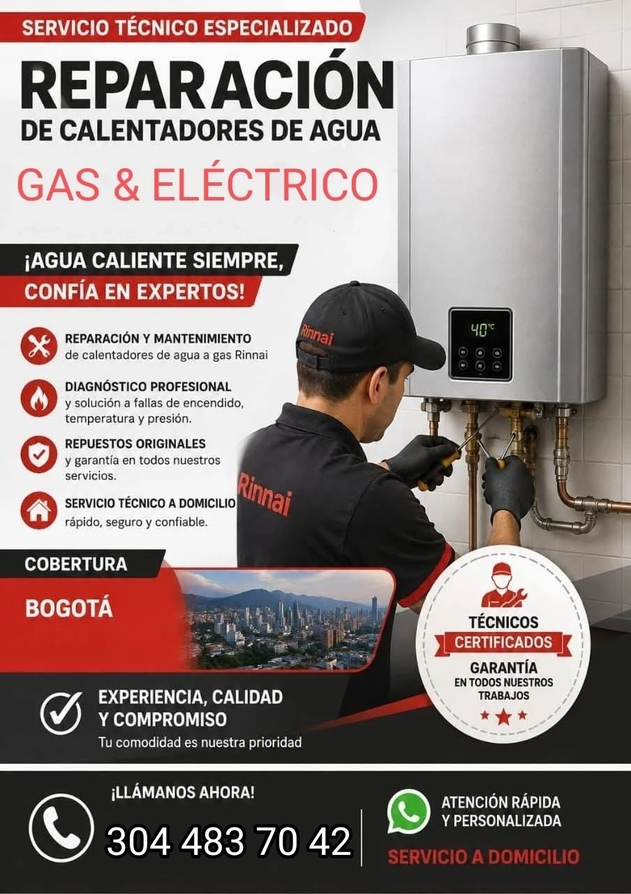 Servicio en Colina Campestre, Bogotá: REPARACIÓN DE CALENTADORES COLINA CAMPESTRE Y SAN JOSE DE BAVARIA BOGOTÁ — Colombia Move