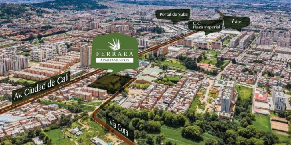 Alquiler de apartamento en Bogotá: Arriendo apartamento luminoso en piso 15, 2 habitaciones y balcón europeo, cerca a Av. Ciudad de Cali — Colombia Move