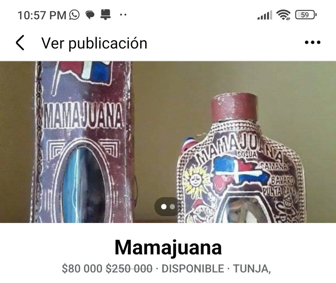 Venta de otro mueble en Centro Histórico, Tunja: Botellas de Mamajuana en venta — Colombia Move