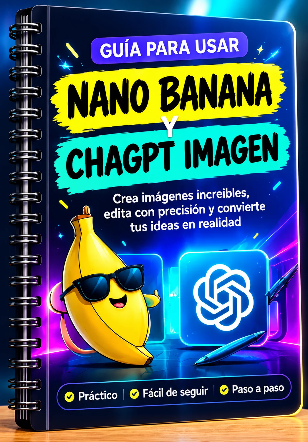 Venta de audio y video en Cartagena: Guía digital para usar Nano Banana y ChatGPT Imagen en venta — Colombia Move