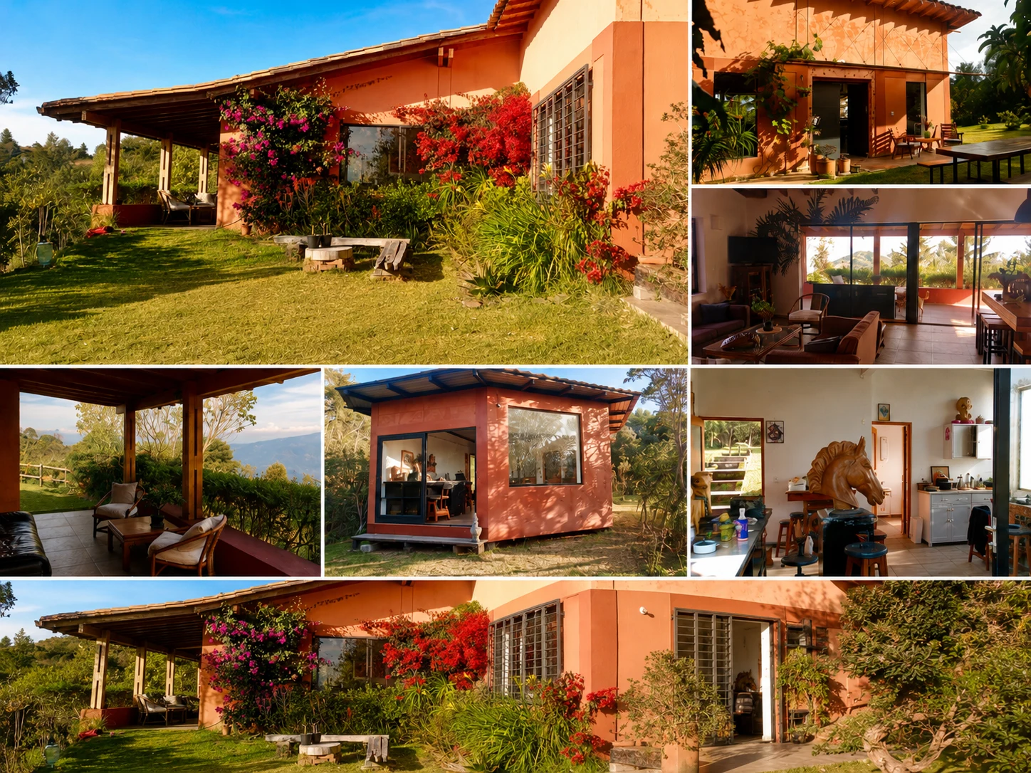 Hermosa casa campestre en Envigado con vista a la montana