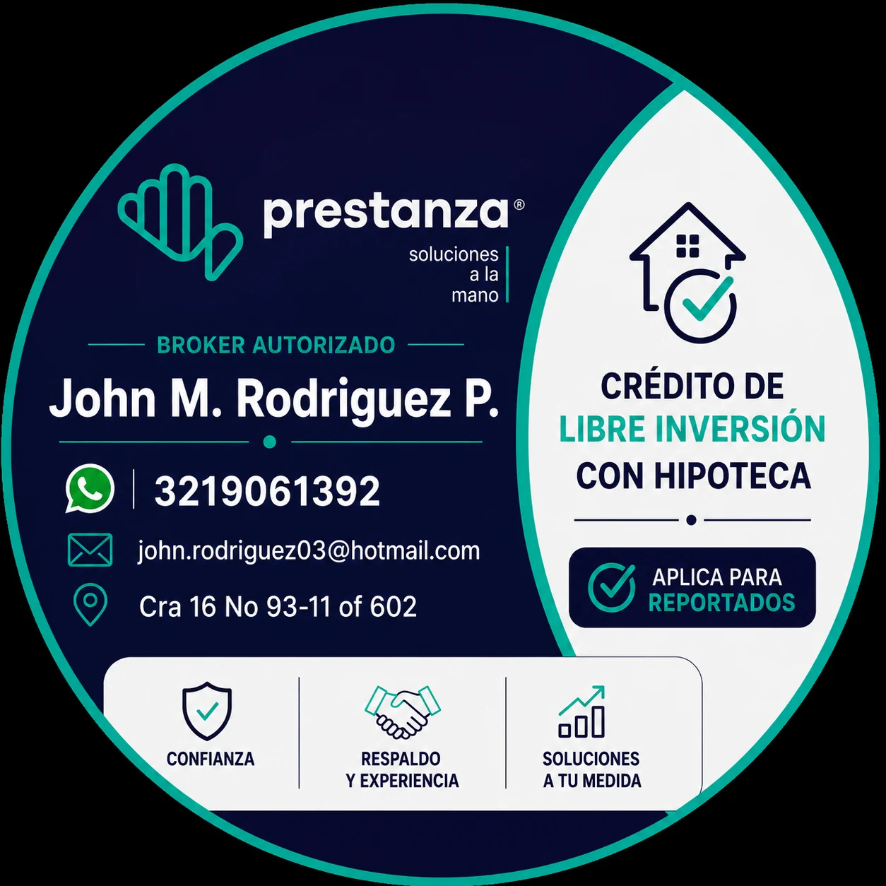 Servicio: Servicios de credito de libre inversion con hipoteca — Colombia Move