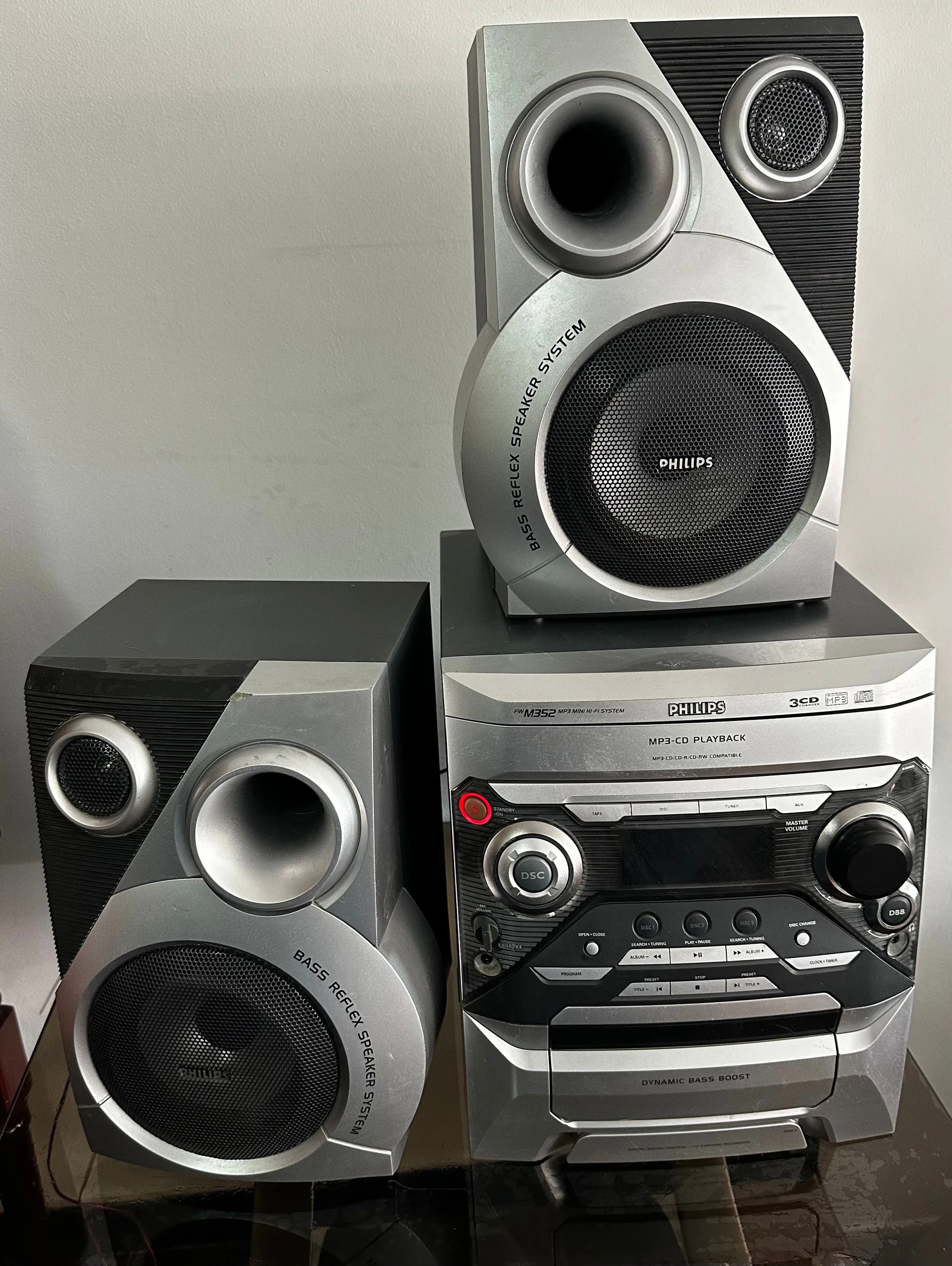 Venta de audio y video en Bogotá: Equipo de Sonido Philips FWM352 Mini Hi-Fi System — Colombia Move