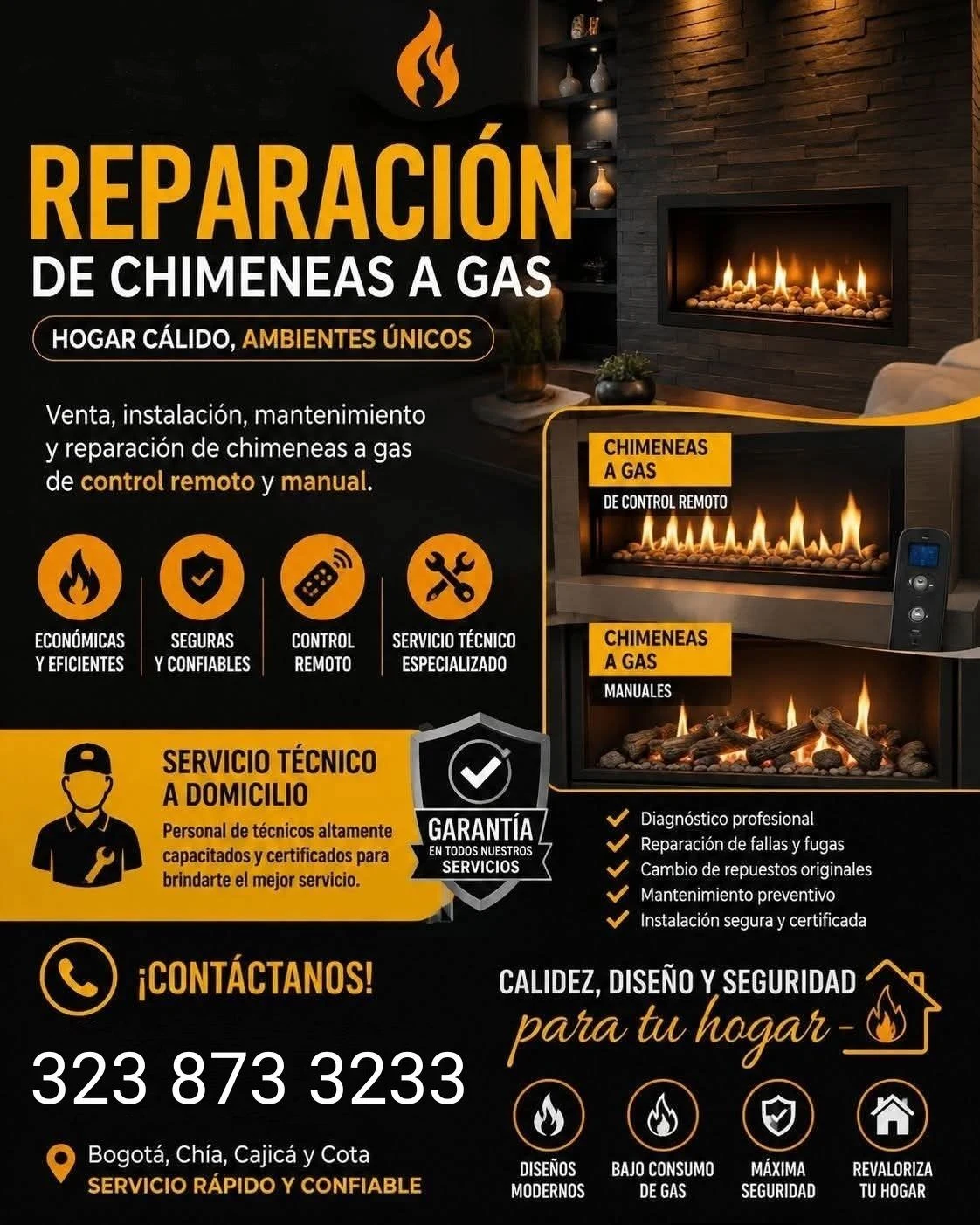 Servicio en Chía: REPARACIÓN DE CHIMENEAS A GAS CHIA Y CAJICA — Colombia Move