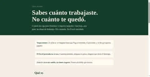 Servicio: Caja Clara: Excel + guía PDF para organizar tu negocio — Colombia Move