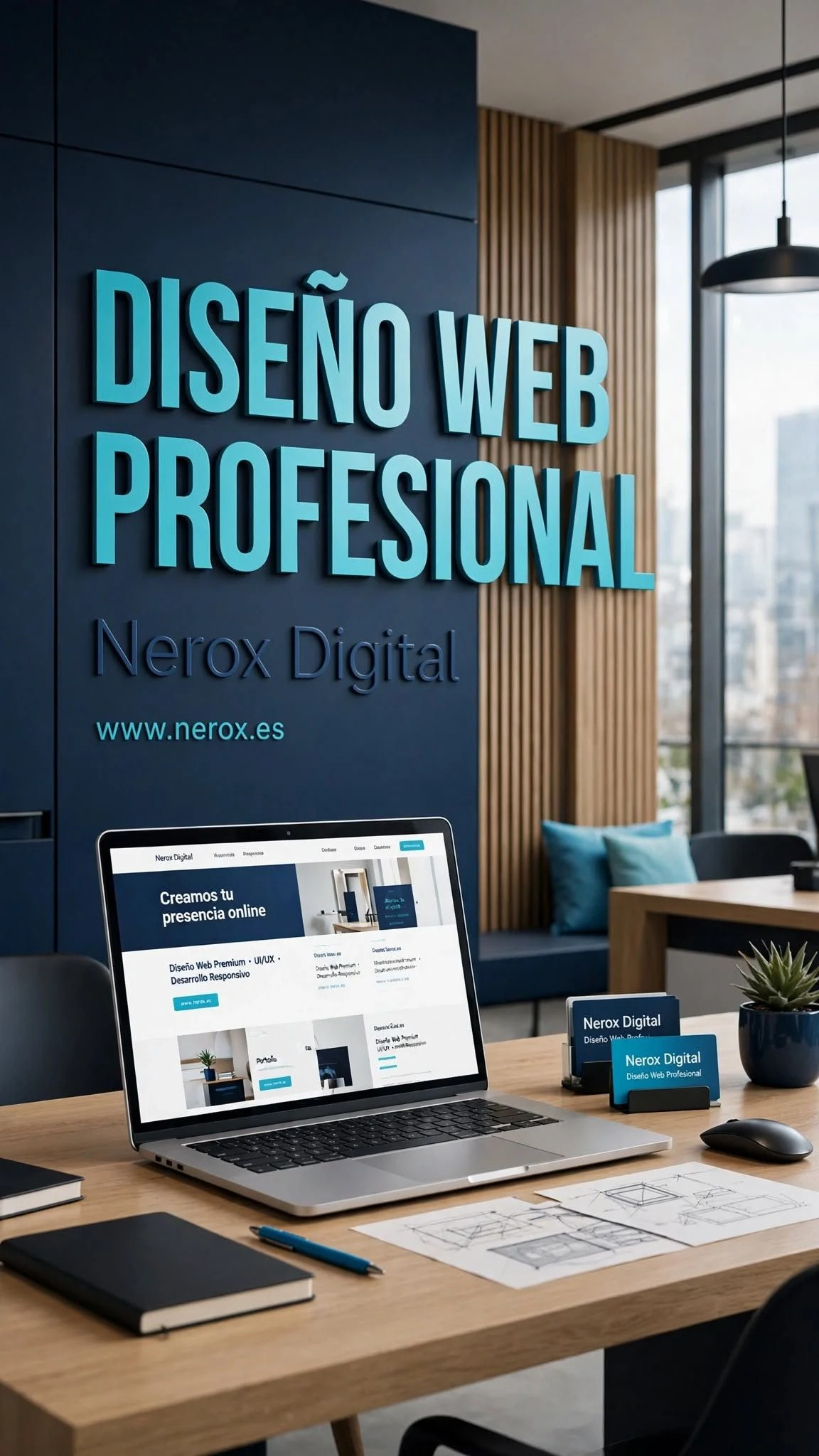 Servicio: Servicio de diseño web profesional - Nerox Digital — Colombia Move