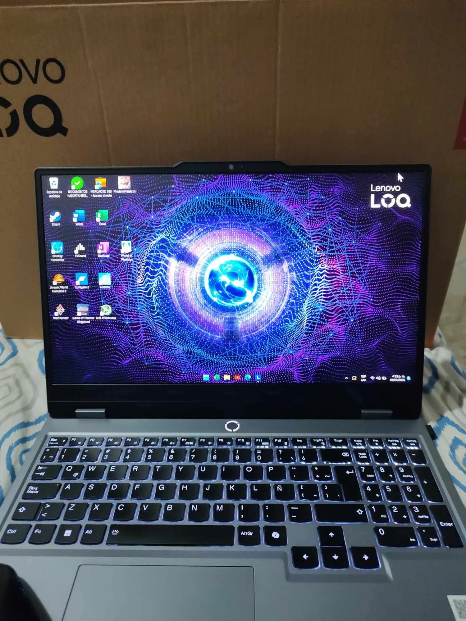 Venta de computadores y laptops en Buga, Cali: Portátil lenovo loq gamer — Colombia Move